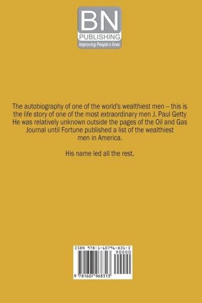 My Life and Fortunes The Autobiography of one of the World's Wealthiest Men
