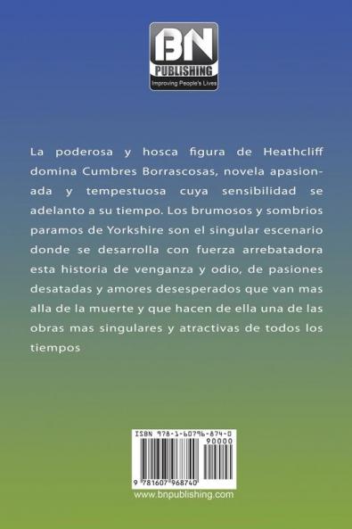 Cumbres Borrascosas (Wuthering Heights Spanish Edition)