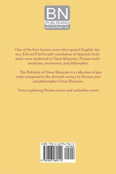 The Rubayat of Omar Khayyam