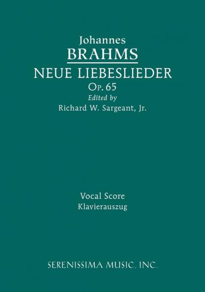 Neue Liebeslieder Op.65