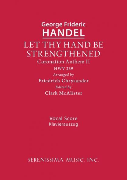 Let Thy Hand Be Strengthened HWV 259