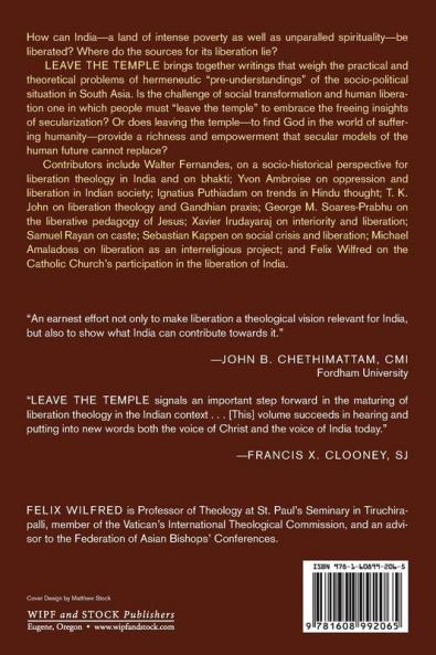 Leave the Temple: Indian Paths to Human Liberation