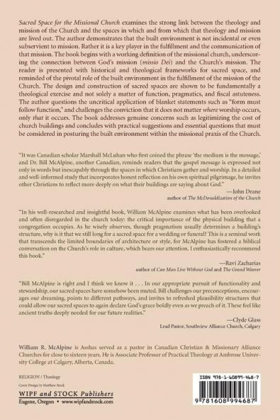 Sacred Space for the Missional Church: Engaging Culture Through the Built Environment