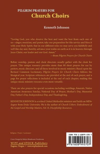 Pilgrim Prayers for Church Choirs
