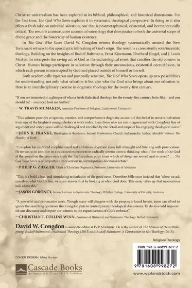 The God Who Saves: A Dogmatic Sketch