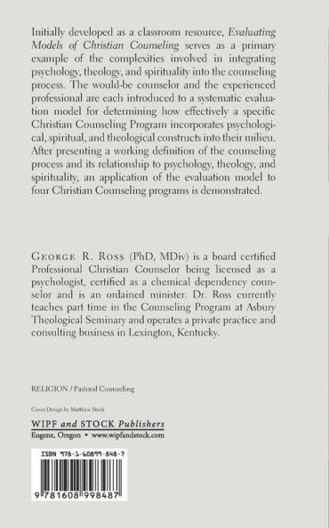 Evaluating Models of Christian Counseling