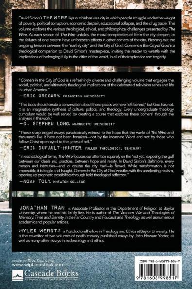 Corners in the City of God: Theology Philosophy and the Wire