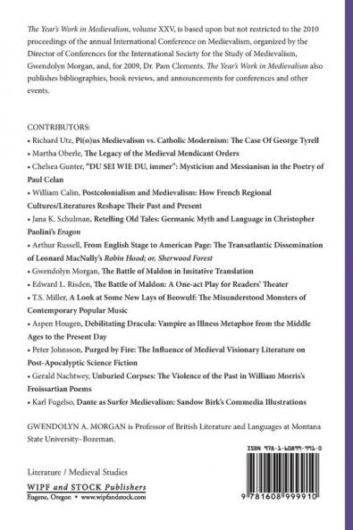 The Year's Work in Medievalism 2010