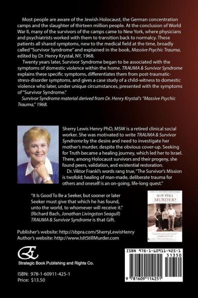 Trauma & Survivor Syndrome: Effects on Children Who Witness Domestic Violence