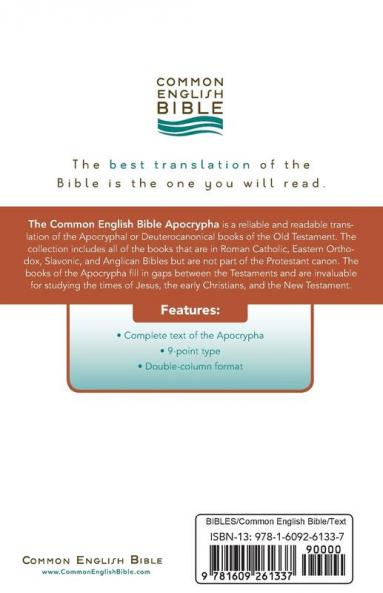 Ceb Common English Bible the Apocrypha