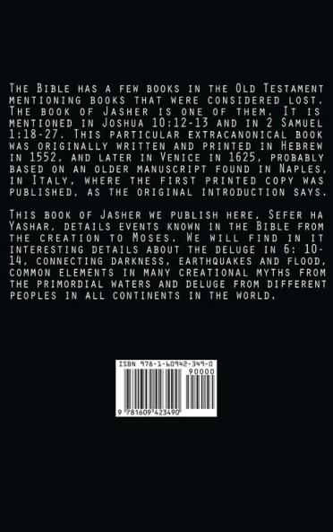 The Book of Jasher
