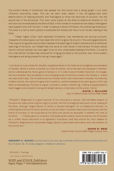 Pharaoh's Magicians: Evolution the Bible and Modern Gnosticism