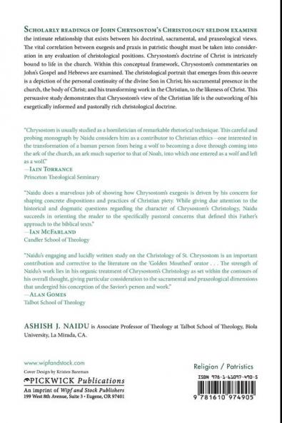 Transformed in Christ: Christology and the Christian Life in John Chrysostom: 188 (Princeton Theological Monograph)