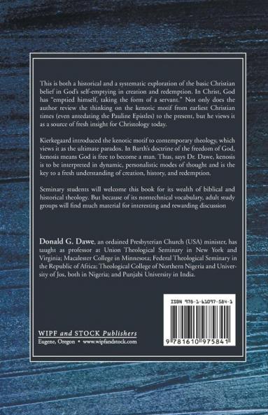 The Form of a Servant: A Historical Analysis of the Kenotic Motif