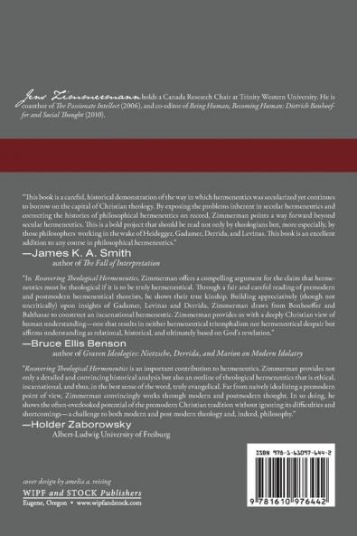 Recovering Theological Hermeneutics