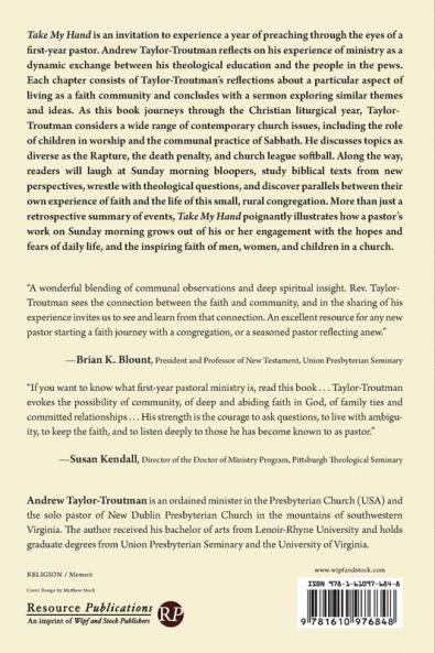 Take My Hand: A Theological Memoir