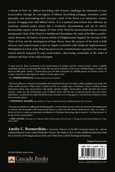 A Breath of Fresh Air: Biblical Storytelling with Prisoners