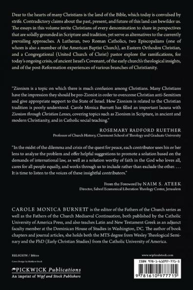 Zionism through Christian Lenses