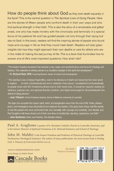 The Spiritual Lives of Dying People: Testimonies of Hope and Courage