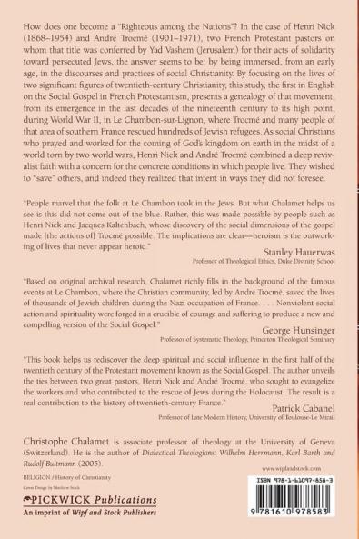 Revivalism and Social Christianity: The Prophetic Faith of Henri Nick and Andre Trocme