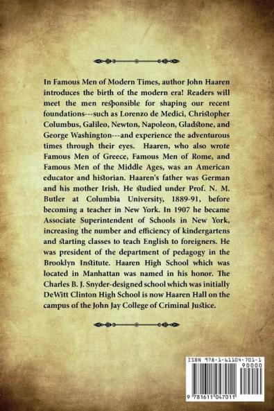 Famous Men of Modern Times
