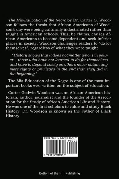 The Mis-Education of the Negro