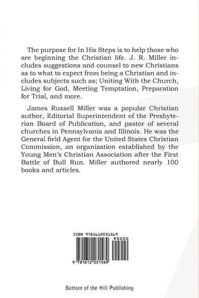 In His Steps for Those Beginning the Christian Life