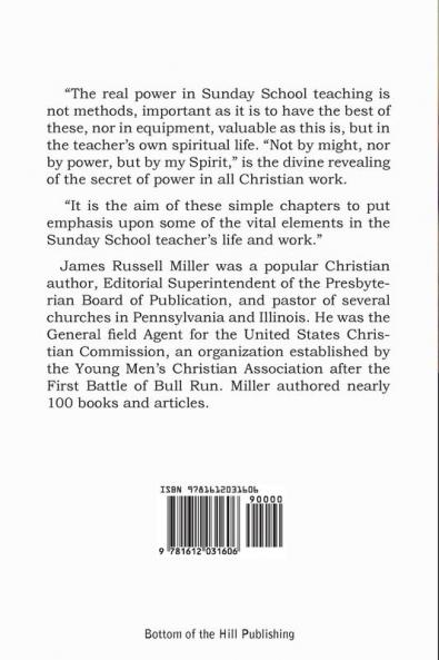 The Devotional Life of the Sunday School Teacher