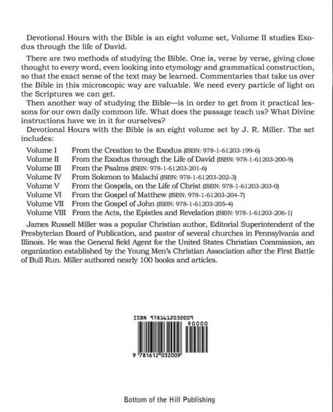 Devotional Hours with the Bible Volume II from the Exodus Through the Life of David