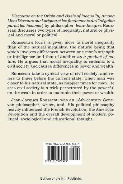 A Discourse Upon the Origin and the Foundation of the Inequality Among Mankind