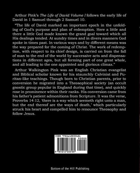 The Life of David Volume I