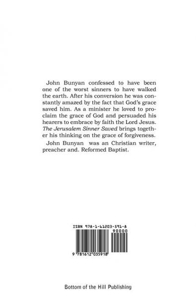 The Jerusalem Sinner Saved