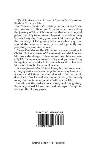 Life of Faith Three Books on Christian Life