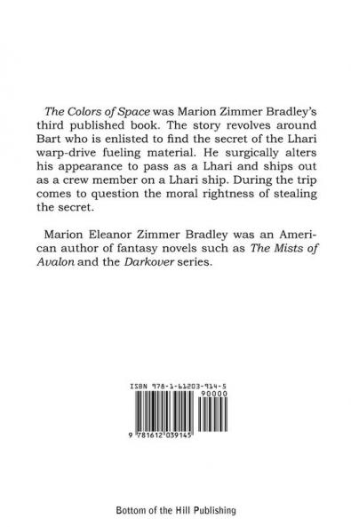 The Colors of Space