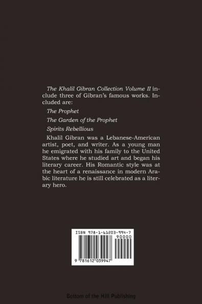 The Khalil Gibran Collection Volume II