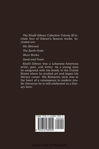 The Khalil Gibran Collection Volume III