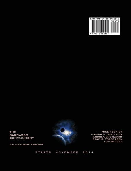 Galaxy's Edge Magazine: Issue 9 July 2014