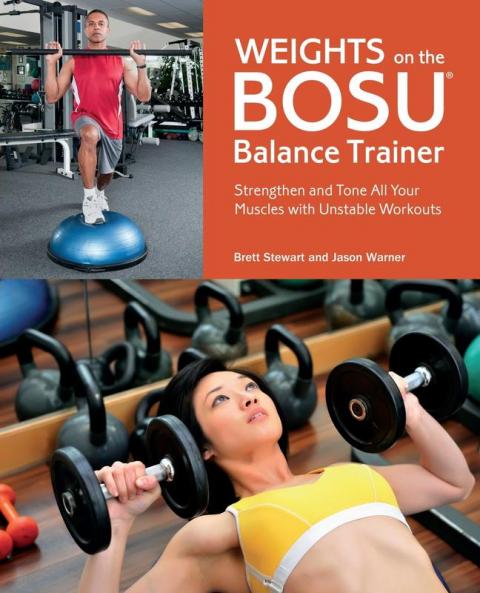 Weights on the Bosu Balance Trainer