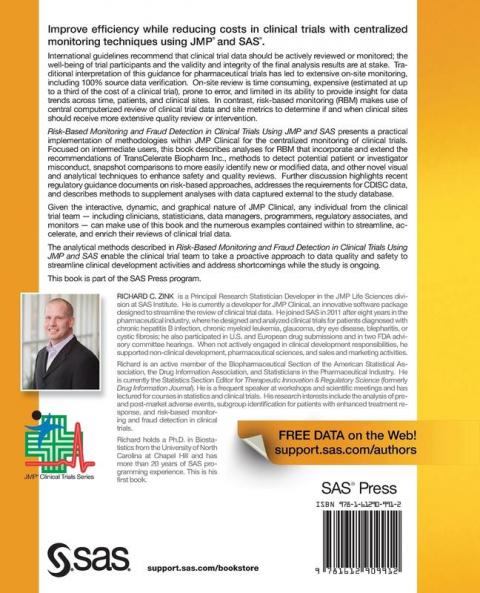 Risk-Based Monitoring and Fraud Detection in Clinical Trials Using JMP and SAS
