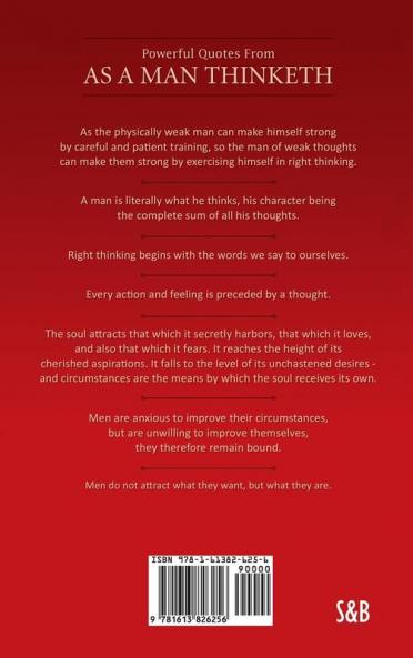 As A Man Thinketh: The Original Classic about Law of Attraction that Inspired The Secret