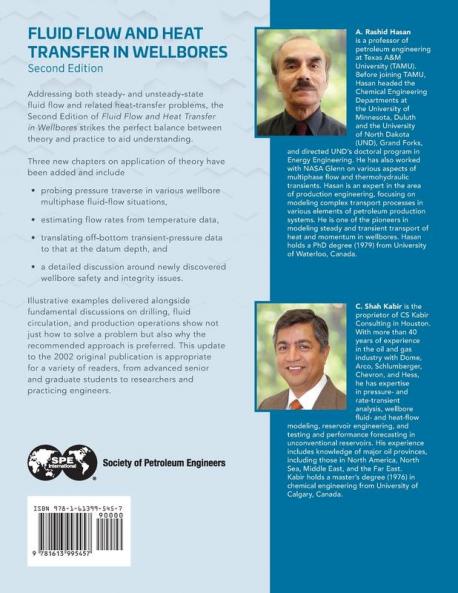 Fluid Flow and Heat Transfer in Wellbores 2nd Edition: Textbook 16