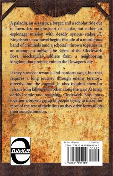 Clockwork Boys: 1 (Clocktaur War)