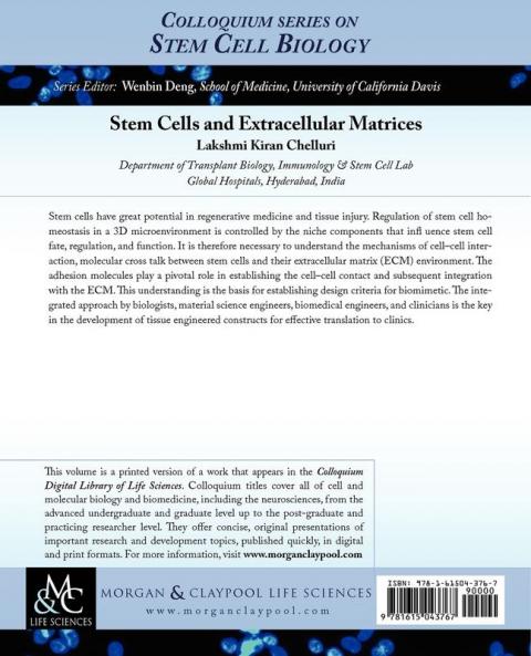 Stem Cells and Extracellular Matrices (Colloquium Series on Stem Cell Biology)