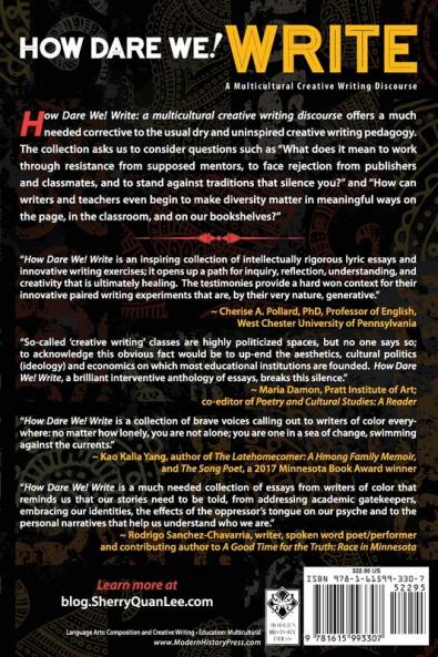 How Dare We! Write: A Multicultural Creative Writing Discourse