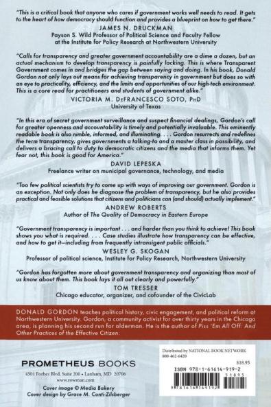 Transparent Government