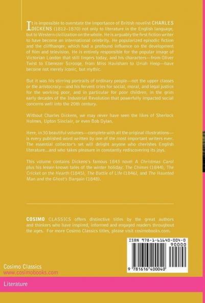 The Complete Works of Charles Dickens: A Christmas Carol and Other Christmas Books (Cosimo Classics)