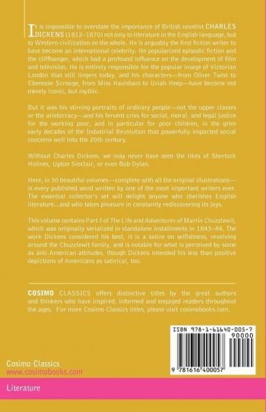 The Complete Works of Charles Dickens: Martin Chuzzlewit: Martin Chuzzlewit Vol. I