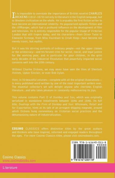 The Complete Works of Charles Dickens: Dombey and Son: Dombey and Son Vol. II