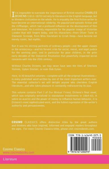 The Complete Works of Charles Dickens (in 30 Volumes Illustrated): Our Mutual Friend Vol. I