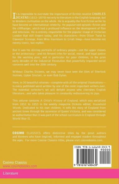 The Complete Works of Charles Dickens: A Child's History of England